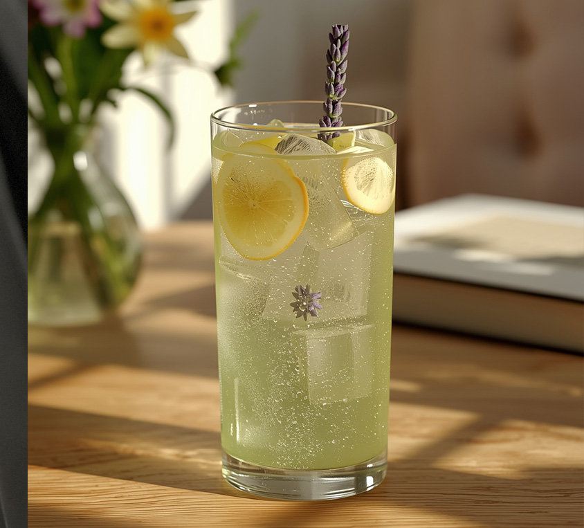 Mrożona herbata Blue Jasmine Leo Tea z cytryną i lawendą